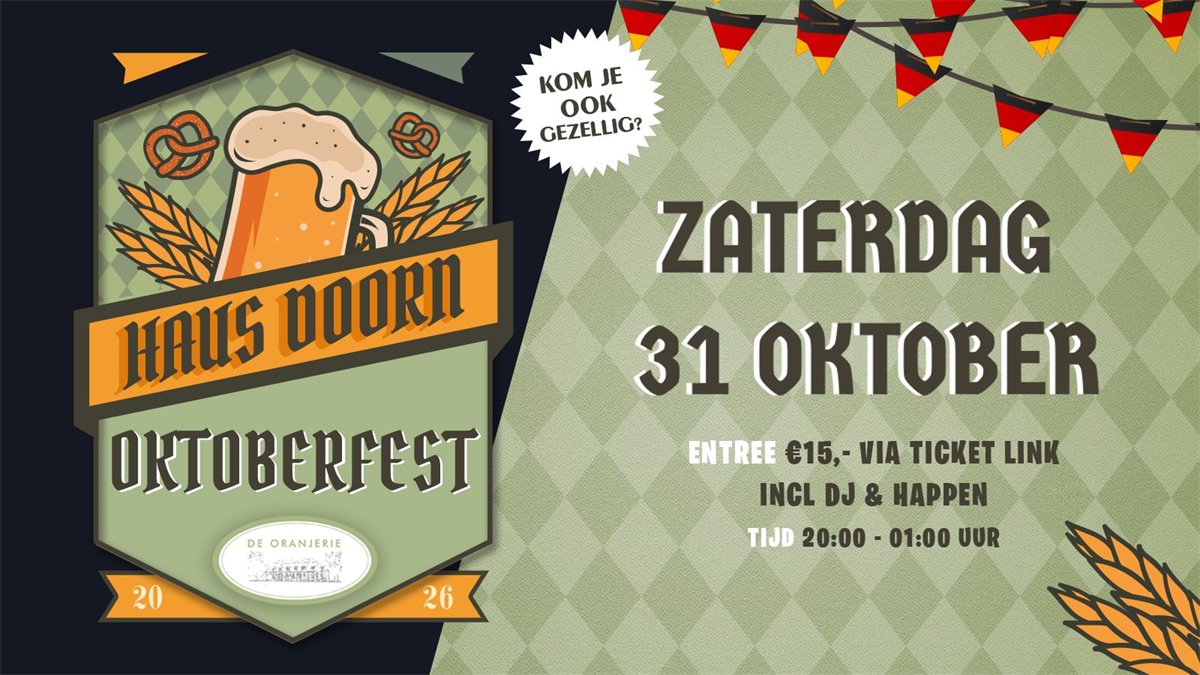 Oktoberfest 2026 Haus Doorn